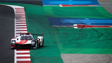 El piloto de Toyota disputó la segunda fecha del año.