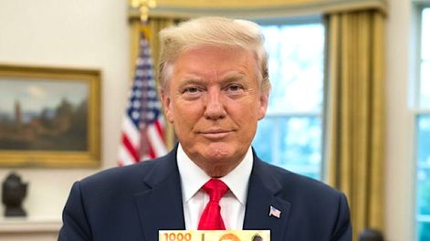 La compra de pesos por parte del Departamento del Tesoro de Estados Unidos generó una ola de memes.