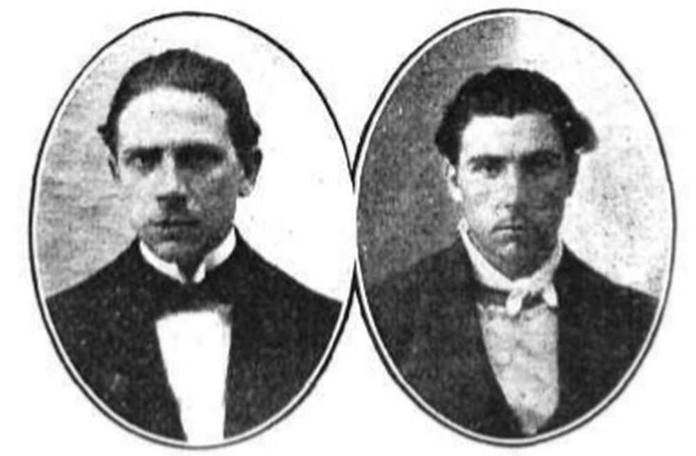 Los hermanos Marcos Mauricio y José Mauricio Leonelli. Foto: Caras y Caretas