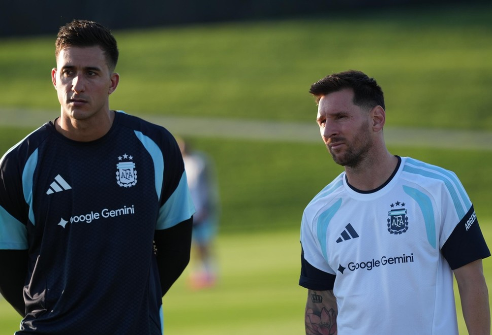 El primer entrenamiento de Lionel Messi en Estados Unidos de cara al Mundial 2026 con la Selección Argentina. El primer entrenamiento de Lionel Messi en Estados Unidos de cara al Mundial 2026 con la Selección Argentina.