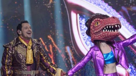 Ricardo Mollo sorprendió a Natalia Oreiro en ¿Quién es la Máscara?