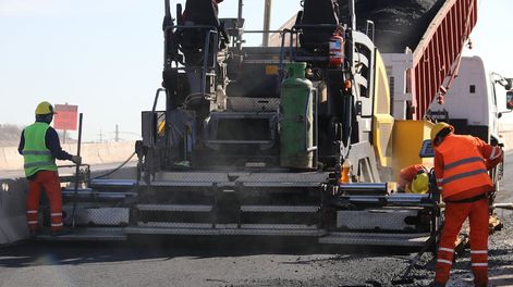 Obras en rutas. Imagen ilustrativa