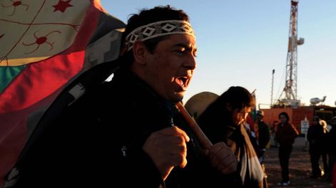 Realizarán una caravana en contra del reconocimiento de tierras a comunidades mapuches en el sur mendocino. Foto archivo/Clarín.