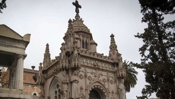 Mausoleo de Rito Baquero en el Cementerio de la Ciudad. Foto: Luciana Sabina