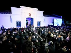 Varios gobernadores no acompañarán a Milei en ek acto del 9 de julio en Tucumán. FOTO NA:PRESIDENCIA