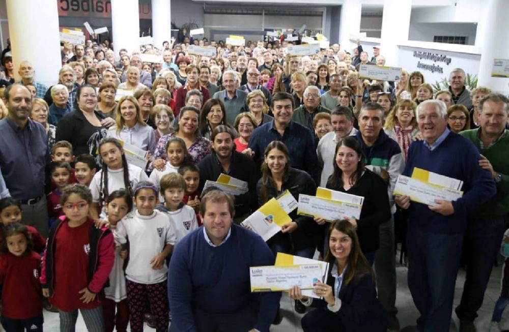 Omar De Marchi celebra aniversario de Luján con programa de mejoras en calidad de vida