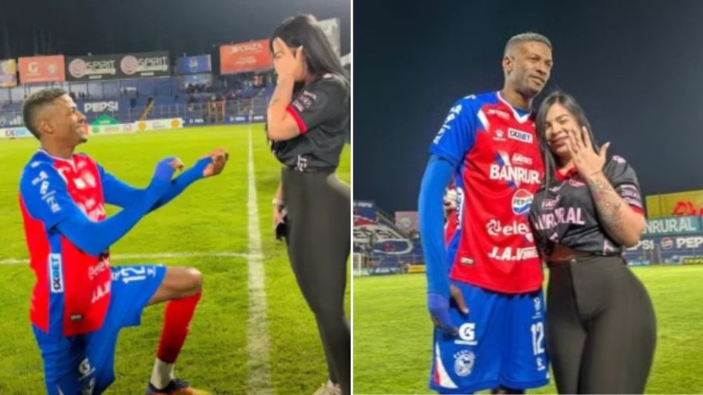 De la propuesta de casamiento a la ruptura: el futbolista Derrikson Quirós anunció su separación con su pareja Wendy, tres días después de la emotiva escena en el campo de juego.&nbsp;