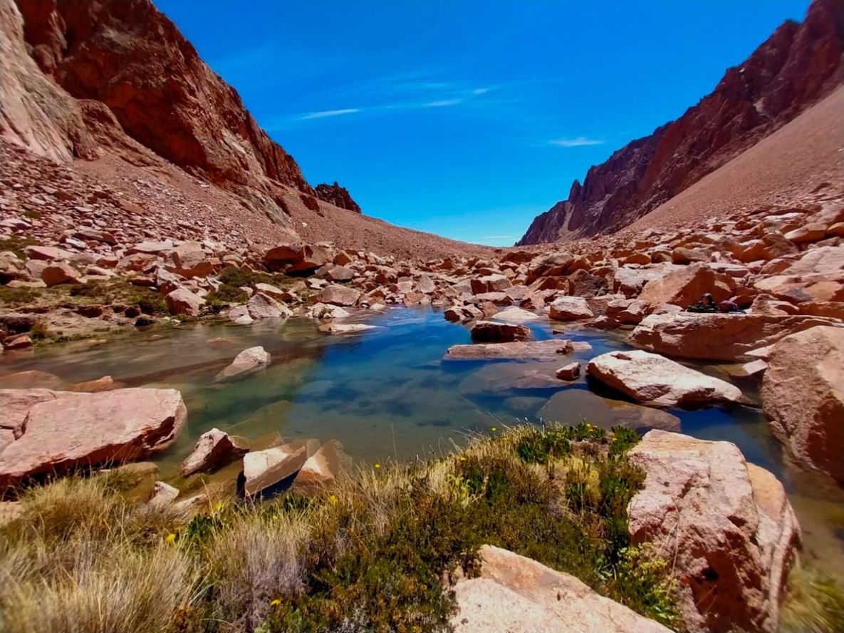 Cajón de Arenales, en Reserva Manzano Histórico, Tunuyán.