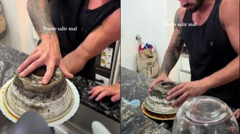 Intentó cocinar un postre para su familia y el resultado fue fatal.