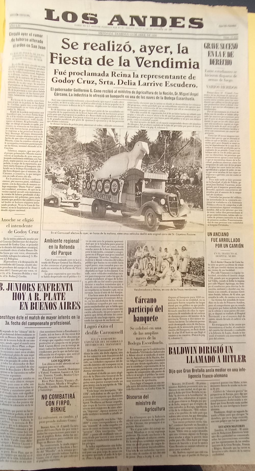 pagina año 1936