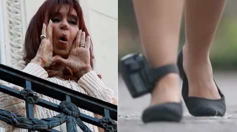 Durante su prisión domiciliaria, Cristina Kirchner debe usar tobillera electrónica