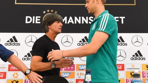 Löw confirmó los 23 de Alemania, entre ellos al arquero Manuel Neuer