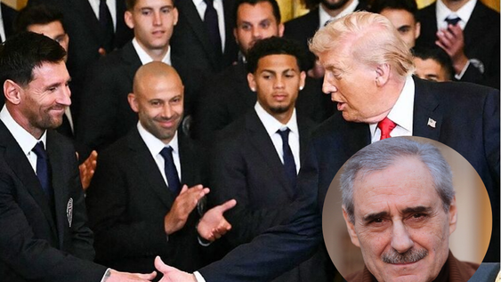 angel cappa critico duramente a lionel messi por visitar a trump: fue como una cachetada