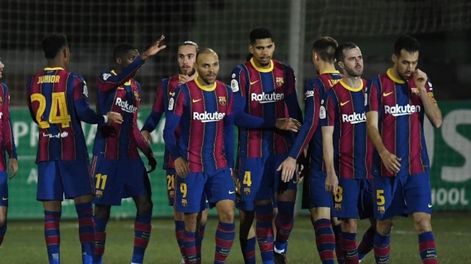 Barcelona necesitó del alargue para poder dejar en el camino al modesto Cornellà. / Gentileza.