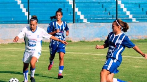 Los elencos tombinos A y B empataron en el Feliciano Gambarte. /Gentileza Prensa de Godoy Cruz