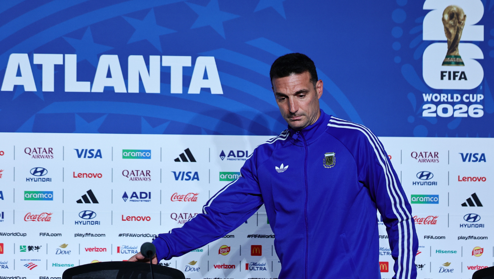 Lionel Scaloni, DT de la Selección Argentina.