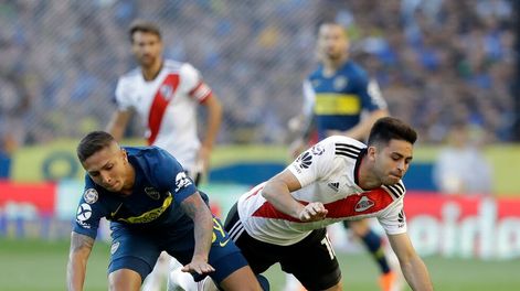 El mendocino Pity Martínez se desgarró y no llegaría al partido de la Copa Libertadores