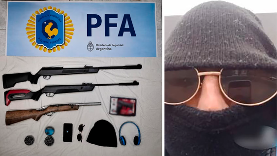 Un hombre amenazó de muerte a Javier Milei y fue detenido tras una investigación de la Policía Federal.