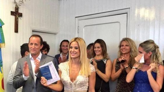 Así se vistieron las chicas para la boda de Cirio e Insaurralde