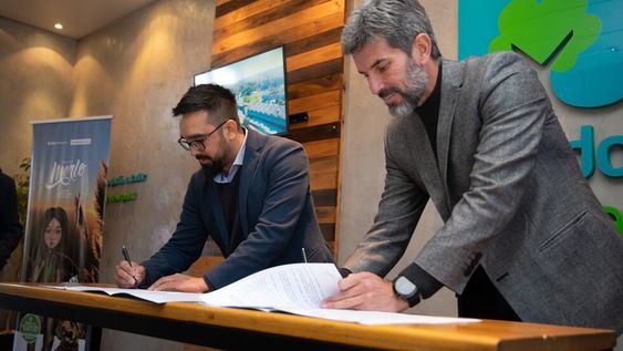 La Ciudad firmó convenios de intercambio cultural, turístico, deportivo y ambiental con Villa de Merlo