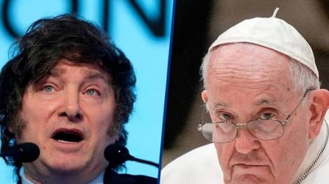 El Papa Francisco llamó por teléfono a Milei este martes.