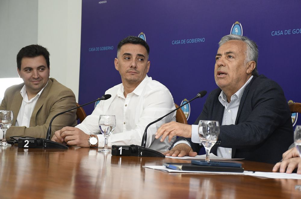 Marcos Calvente, Ignacio Conte y Alfredo Cornejo.