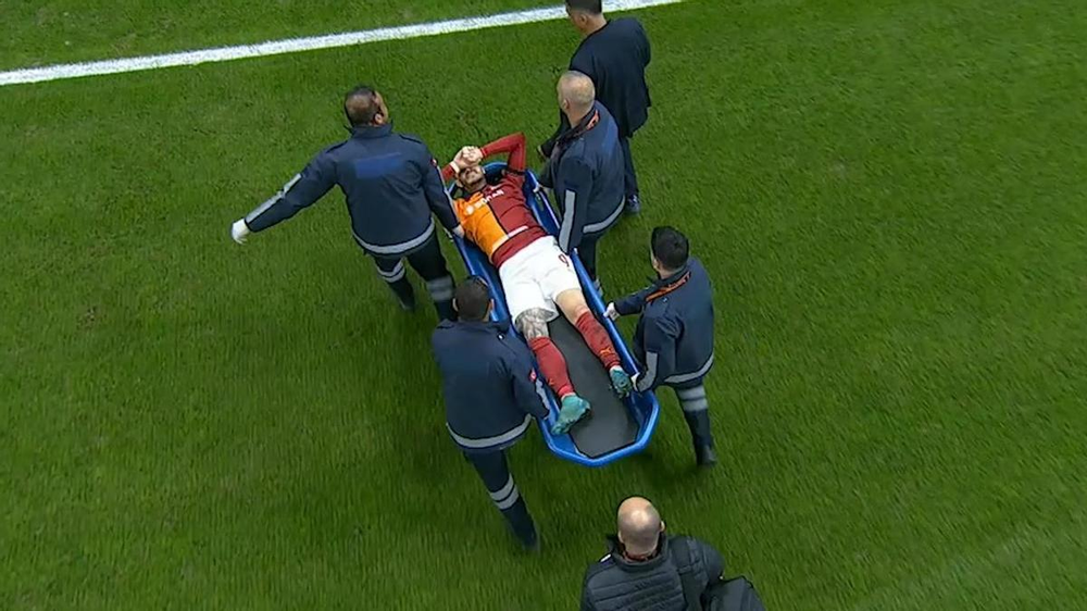 La lesi&oacute;n de Mauro Icardi, que lo mantiene alejado de los campos de juego