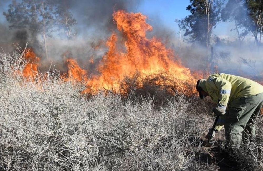 Mendoza está en peligro de riesgo extremo por probabilidad de incendios