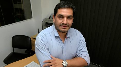 Los Andes | 17 Febrero 2022 Mendoza Política Intendente del Departamento de Malargüe Lic. Juan Manuel Ojeda Foto: Orlando Pelichotti / Los Andes