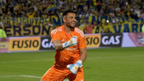 Los Andes | El Club Atlético Boca Juniors pasó a semifinales de la Copa Argentina por penalesEl xeneize empató con Talleres de Córdoba 1 a 1, pero le ganó a los cordobeses por penales y enfrentará a Estudiantes de La Plata.Foto. Orlando Pelichotti