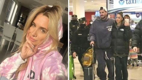 Camila Homs picante en medio del regreso de Tini y Rodrigo de Paul al país.