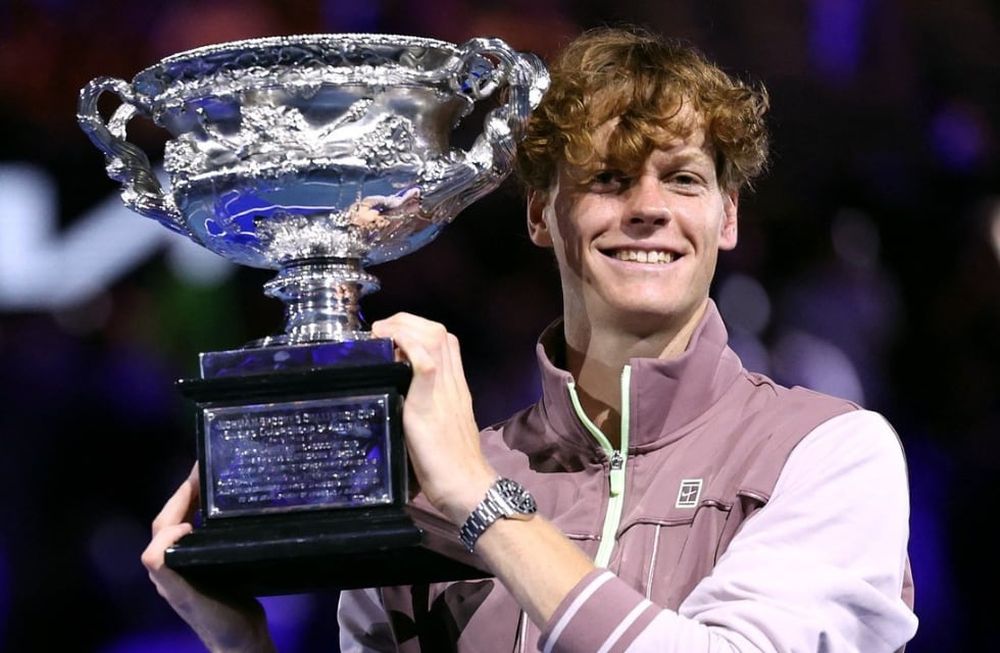 Jannik Sinner, número 1 del mundo y campeón defensor del Abierto de Australia