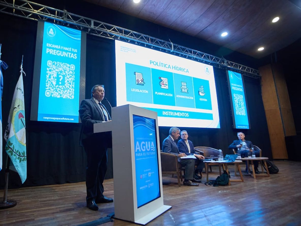 Por cuarto año consecutivo se llevó a cabo en Mendoza el Congreso Internacional Agua para el Futuro