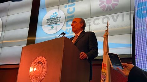 Guillermo Francos Jefe de Gabinete de Ministros de la Nación en el Congreso de Coninagro.