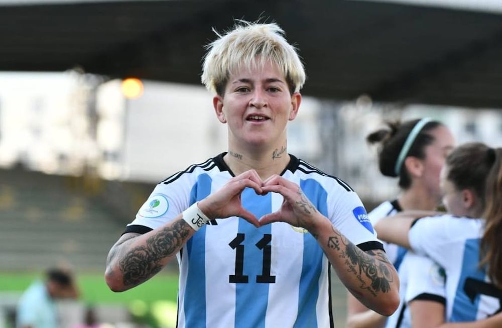 Yamila Rodríguez, goleadora argentina en la Copa América, jugará en el Palmeiras de Brasil.