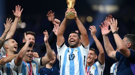 Sergio Kun Agüero le contestó a Ibrahimovic. (Prensa Fifa).