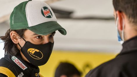 Los Andes | Matías Milla no ocultó su bronca contra los Comisarios Deportivos por la maniobra que lo tuvo como protagonista junto a Agustín Canapino.