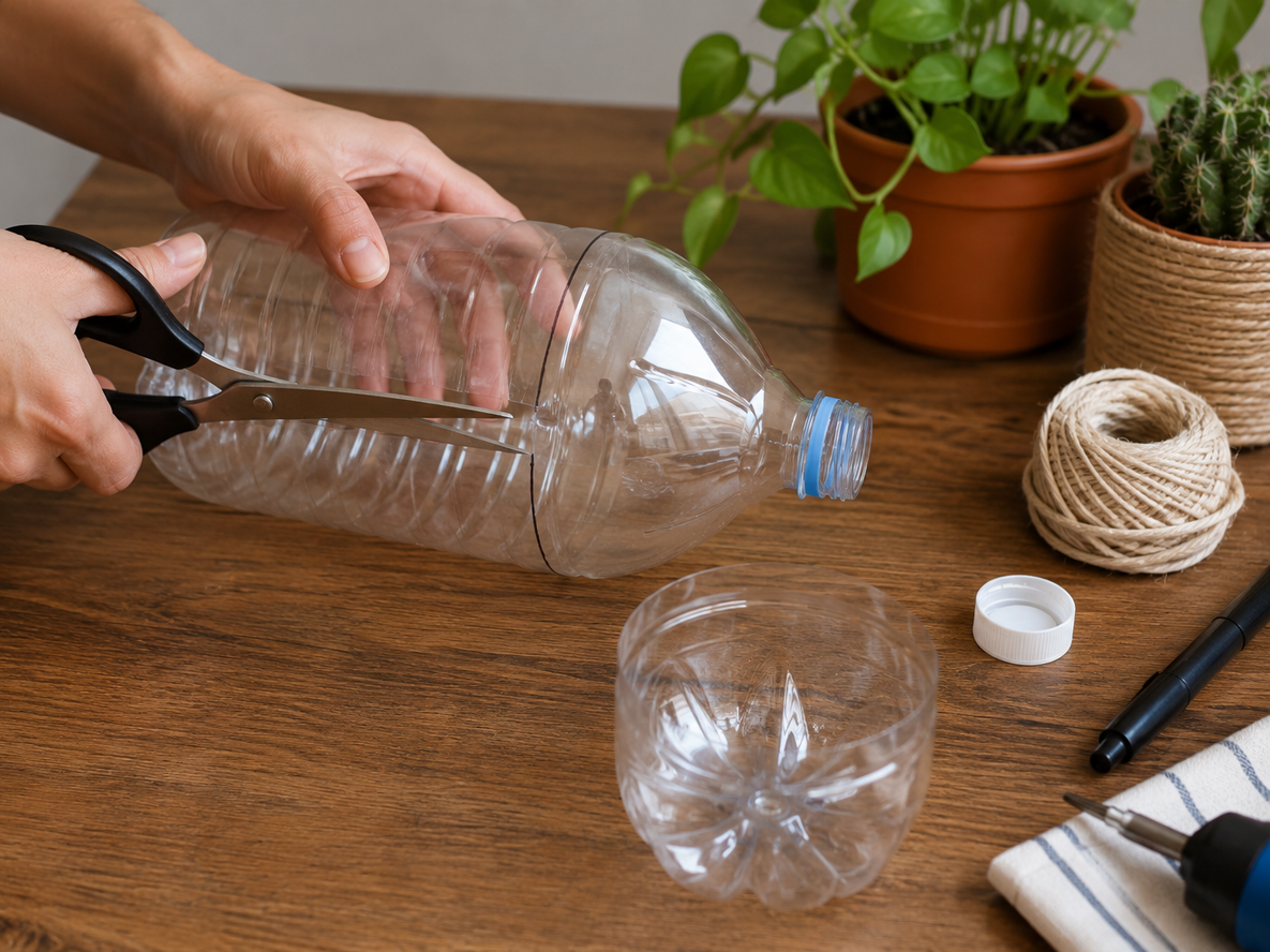 Hacé esto y lo vendés enseguida: la genial idea de reciclaje DIY con una botella de plástico