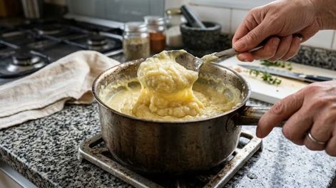 Cada chef tiene un truco distinto, pero si el puré ya se puso gomoso, no se arregla revolviendo más.