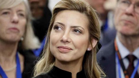 Fabiola Yañez. Primera dama de Argentina (La Voz/Archivo).