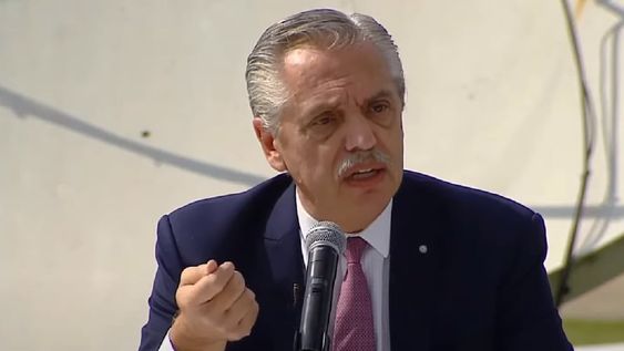 Alberto Fernández culpó a Macri de la inflación: Arrancamos con 54 puntos (Captura de video)