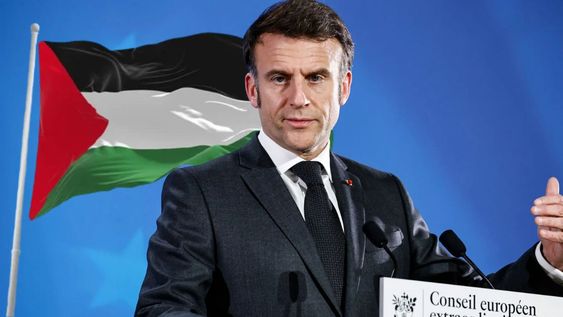 El presidente de Francia, Emmanuel Macron, reconoció al Estado de Palestina.