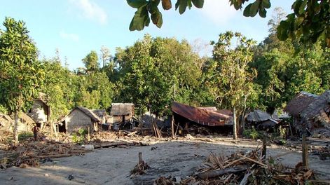 Crece la cantidad de muertos por el tsunami en las Islas Salomón