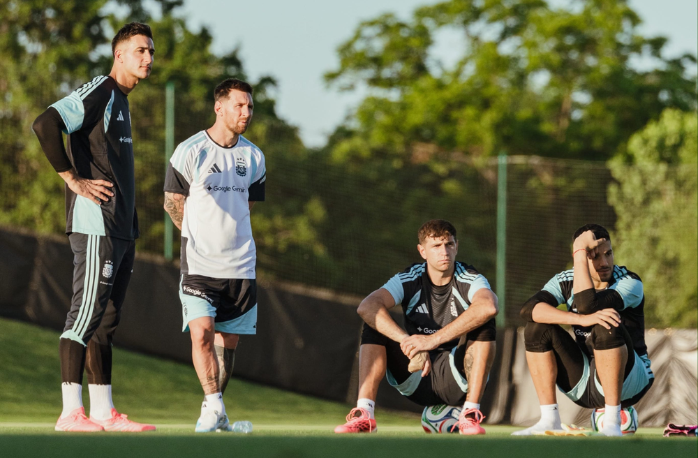 Puesto por puesto, así está el once inicial de la Selección Argentina