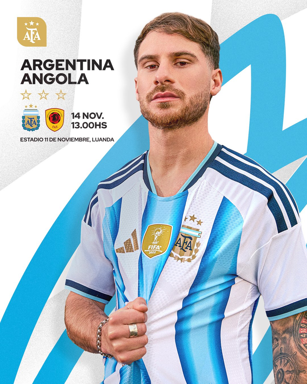 SELECCI&Oacute;N ARGENTINA. Desde las 13, Argentina se mide con Angola por un partido amistoso.&nbsp;