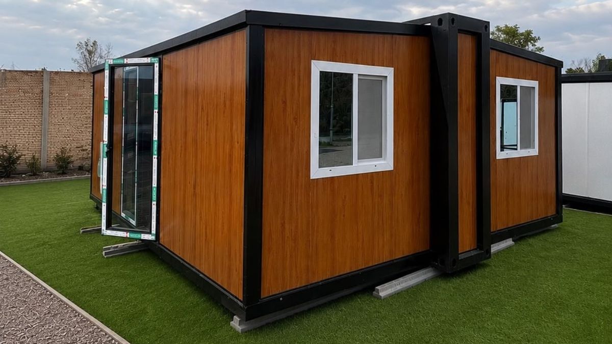 Así son las casas modulares chinas que sorprenden en Mendoza: se instalan en 30 minutos