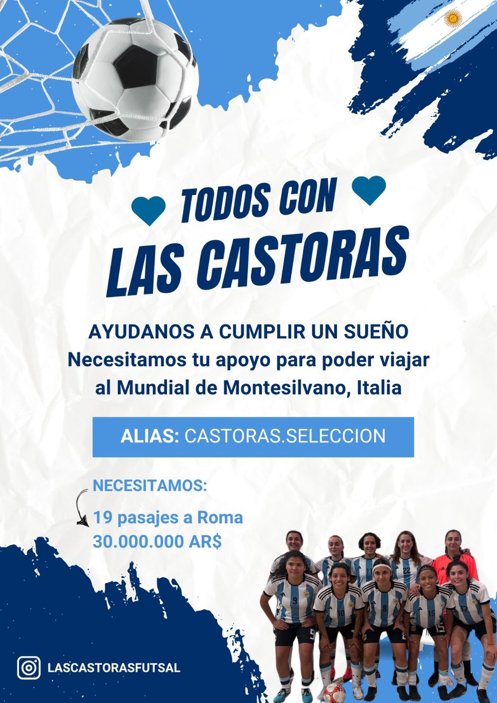La selección de futsal femenino para sordos clasificó al mundial y piden ayuda para cumplir su sueño de participar