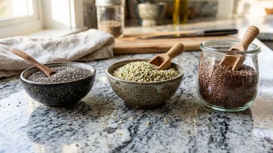 El consumo de cada tipo de semillas debe formar parte de una alimentación variada.