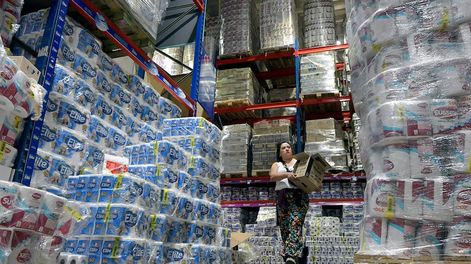 Compras en supermercados y mayoristas. Foto archivo: Orlando Pelichotti