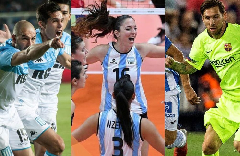 Mirá la agenda deportiva de hoy: TV y horarios
